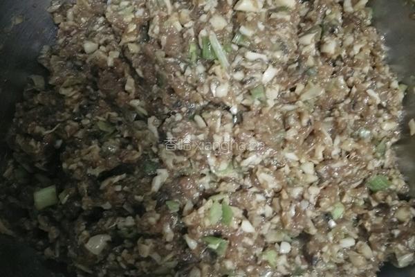 香菇猪肉馅包子的做法图解7