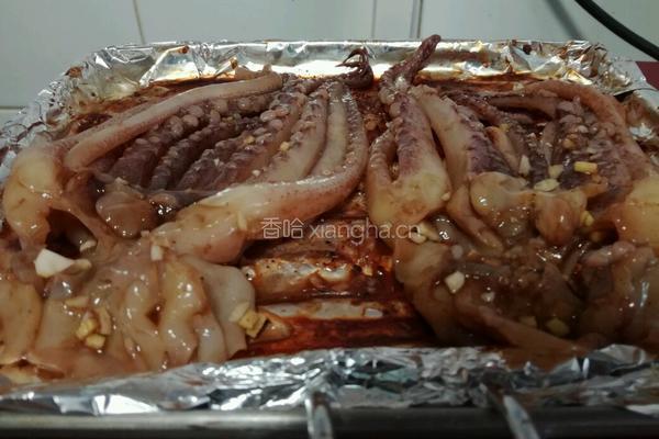 香烤鱿鱼须的做法图解7