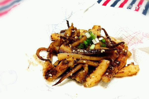 香烤鱿鱼须的做法图解11