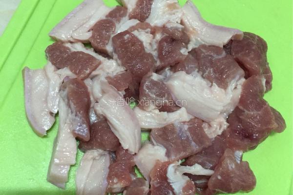 豆角炖肉的做法图解3