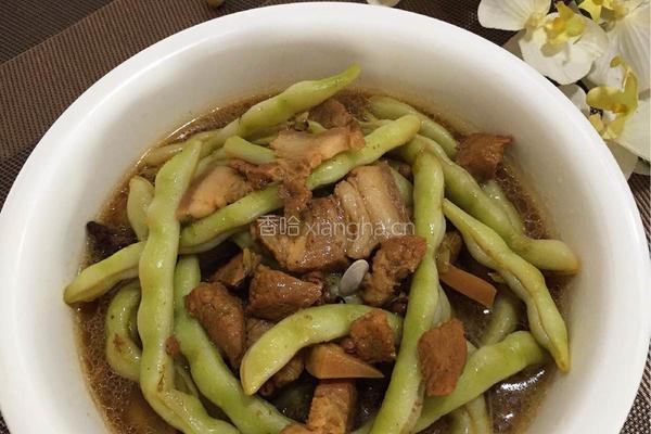 豆角炖肉的做法图解9