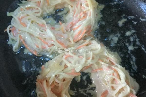 土豆丝饼的做法图解5