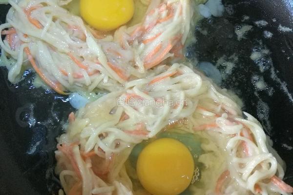 土豆丝饼的做法图解6