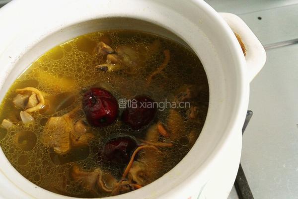 虫草花煲土鸡的做法图解7