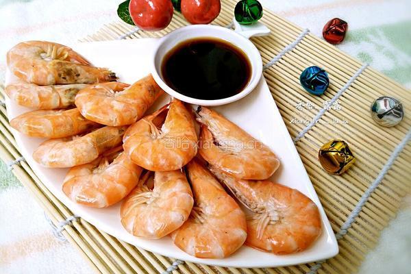 白灼对虾的做法图解9