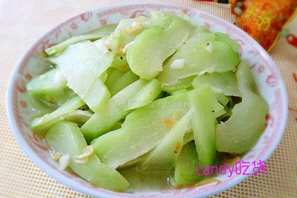 小虾皮煮佛手瓜的做法图解8