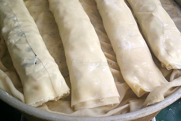 蒸菜卷的做法图解3