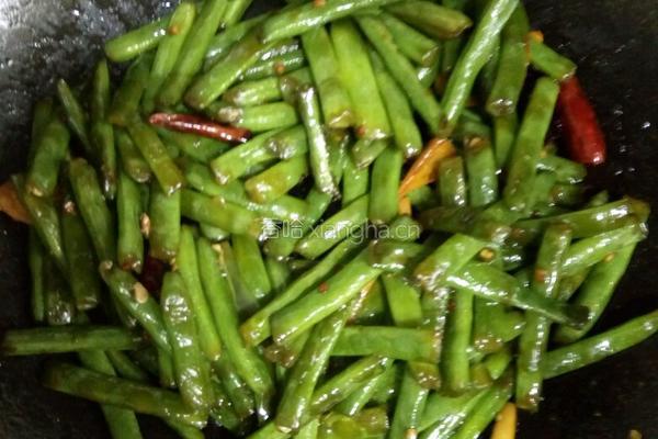 炒四季豆的做法图解14