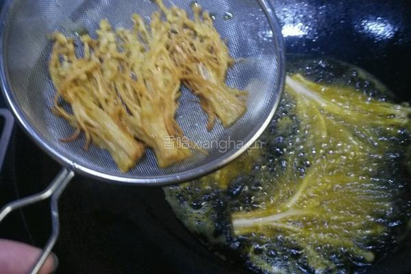 香脆金针菇的做法图解5