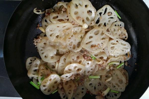 肉末藕片的做法图解7