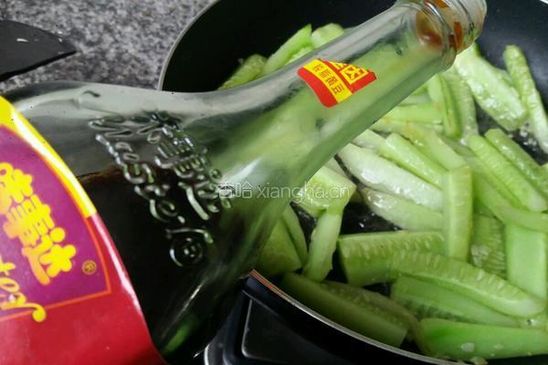 红烧黄瓜的做法图解5