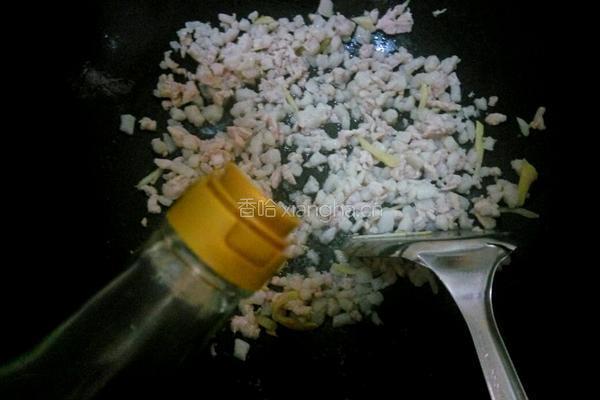 梅菜炒肉的做法图解5