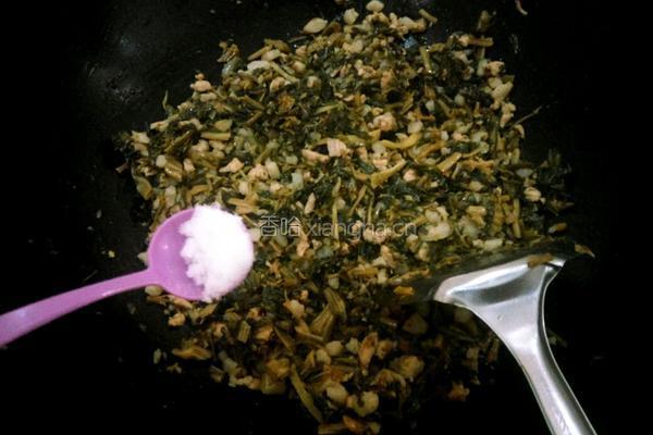 梅菜炒肉的做法图解8