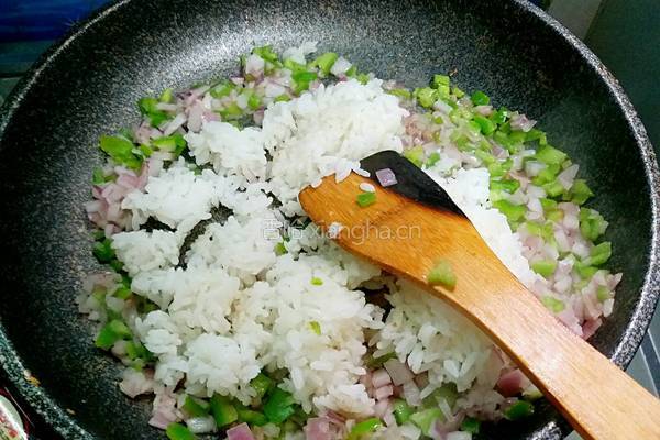爱心蛋包饭（家常版）的做法图解4