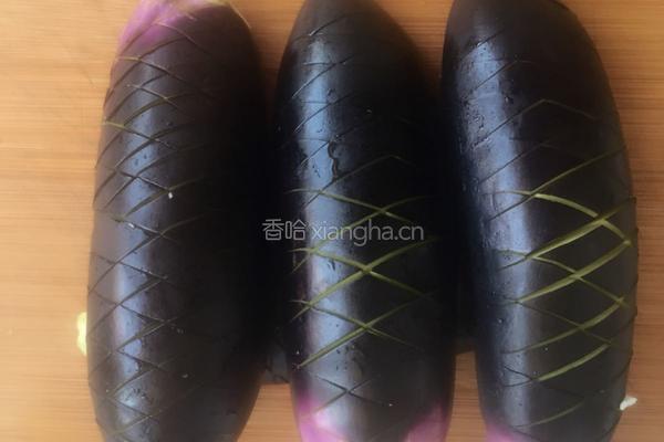 清蒸肉未茄子的做法图解1