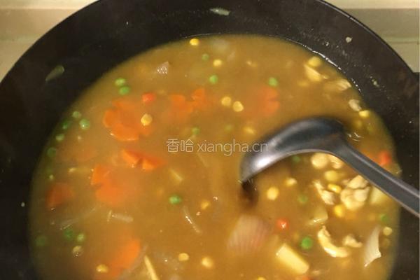 咖喱鸡饭的做法图解7