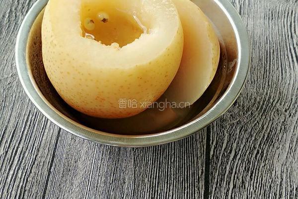 冰糖炖雪梨的做法图解7