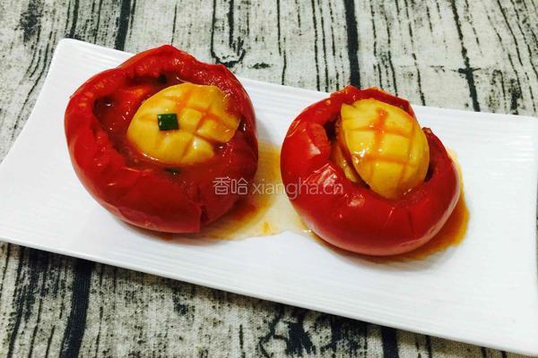 鲍鱼番茄盅的做法图解14