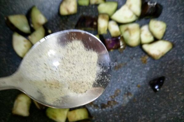 蚝油茄丁的做法图解5