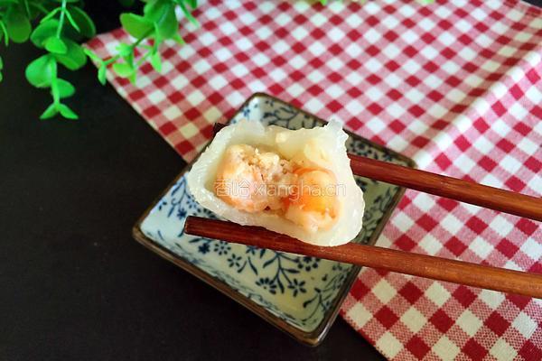 水晶虾饺的做法图解18