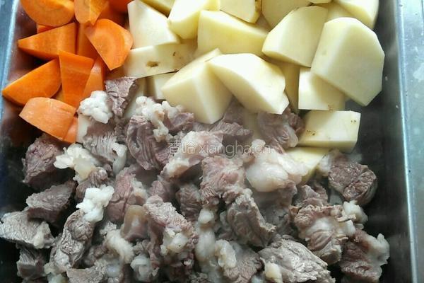 牛肉炖土豆的做法图解4