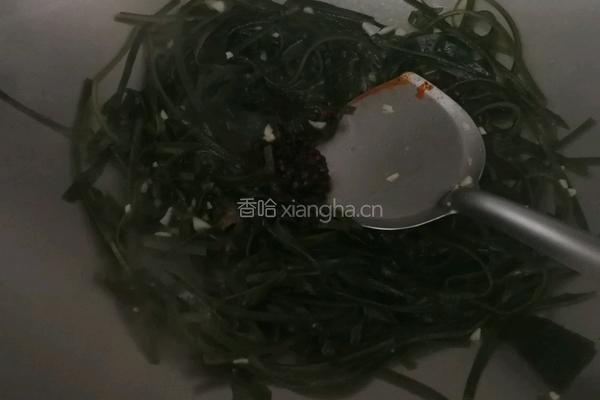 酸辣海带丝的做法图解3