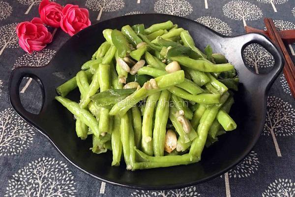 清炒豇豆的做法图解9