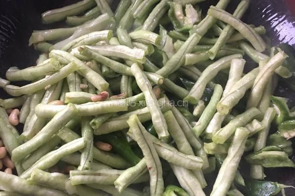 清炒豇豆的做法图解4