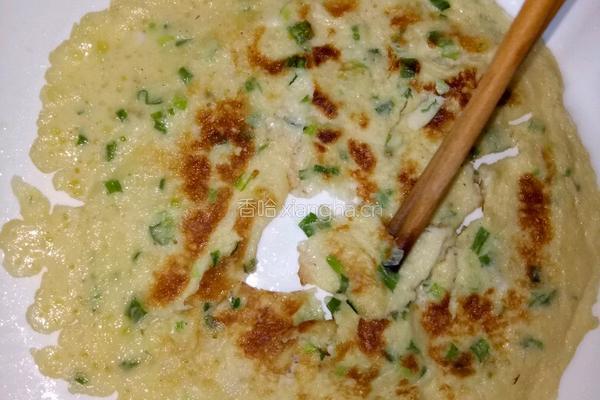 牛奶香葱鸡蛋饼的做法图解5