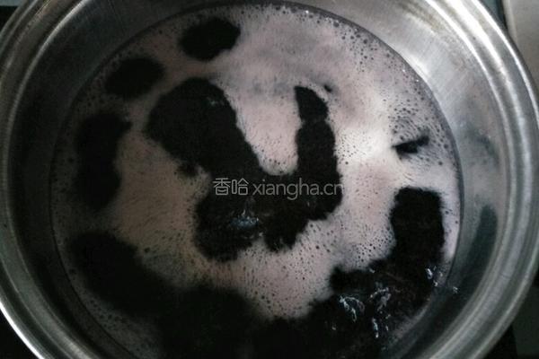 紫米粥的做法图解4