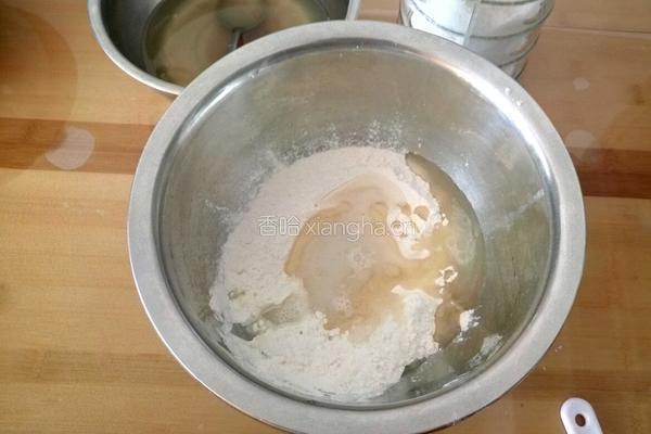 紫薯椰蓉开口酥的做法图解3