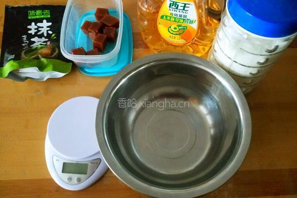 抹茶山楂酥的做法图解1
