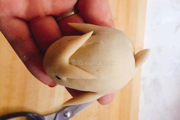 小白兔甜馒头的做法图解12