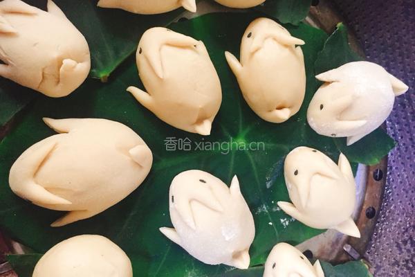 小白兔甜馒头的做法图解14