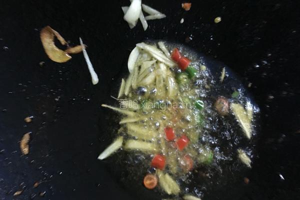酸辣鸡肾的做法图解3