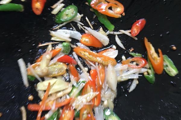 酸辣鸡肾的做法图解4