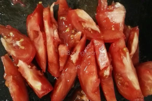 土豆番茄与猪肉组合的做法图解3