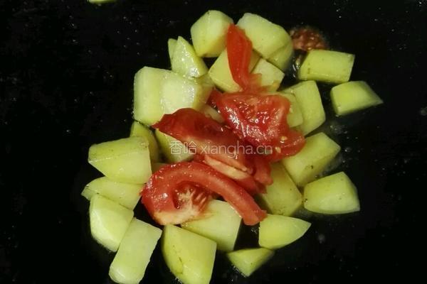 土豆番茄与猪肉组合的做法图解19