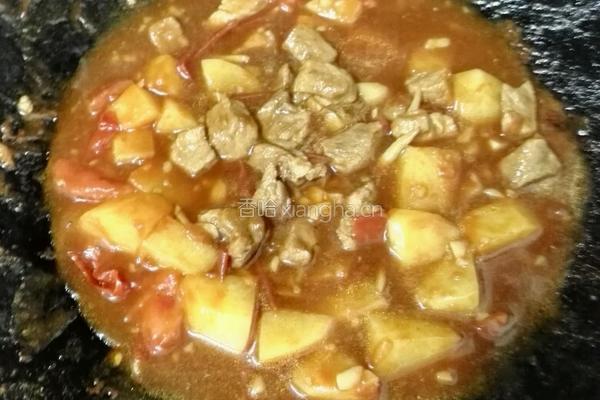 土豆番茄与猪肉组合的做法图解23