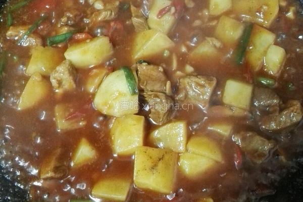土豆番茄与猪肉组合的做法图解26