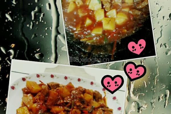 土豆番茄与猪肉组合的做法图解28