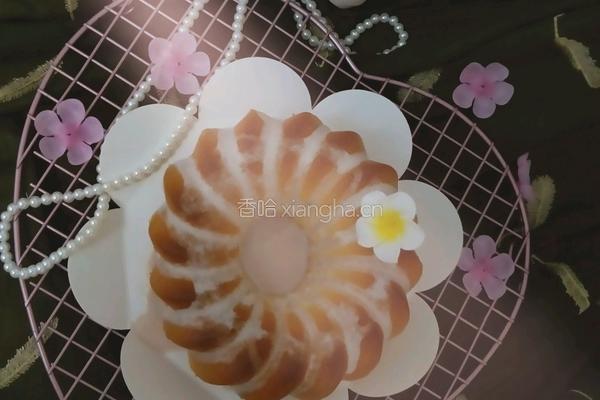 fluff焦糖萨瓦林戚风蛋糕的做法图解19