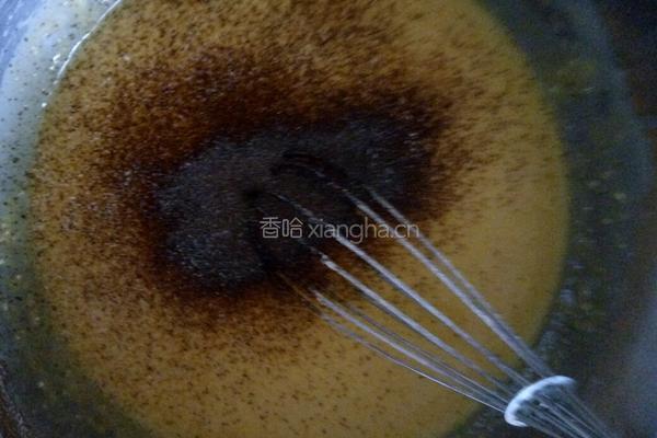 咖啡戚风的做法图解3