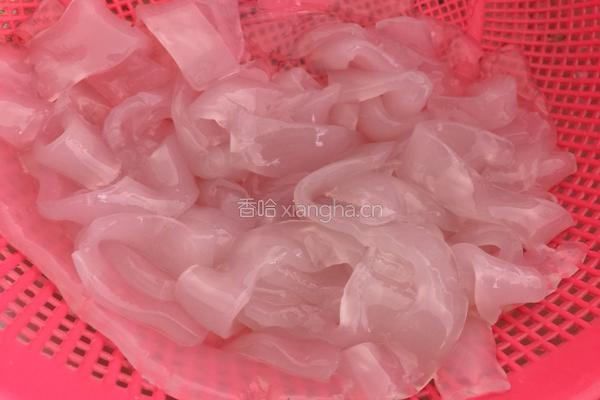 黄瓜拌拉皮的做法图解2