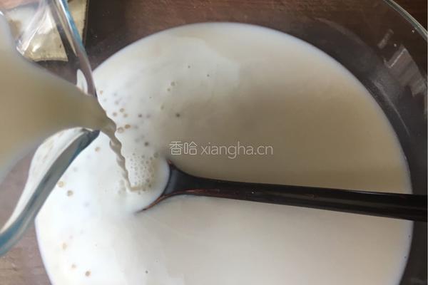 杏仁西米露的做法图解4