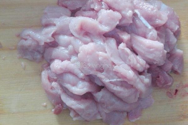 孜然肉片的做法图解1
