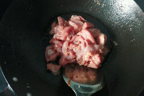 孜然肉片的做法图解4