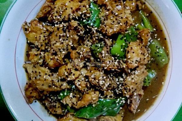 孜然肉片的做法图解6