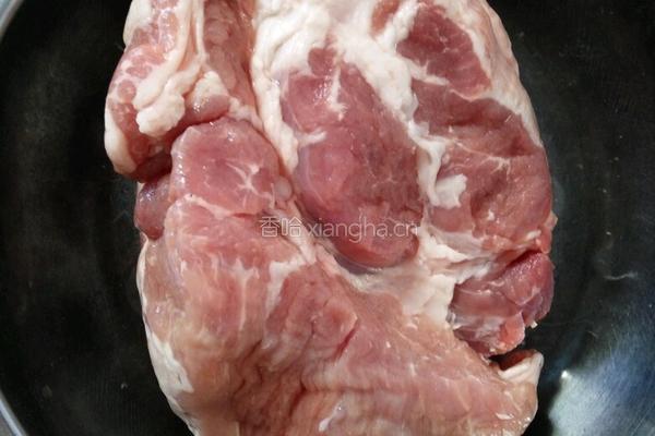 豉汁蒸瘦肉的做法图解1