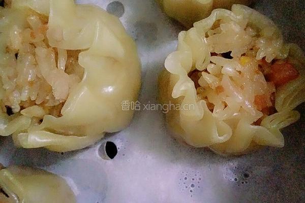糯米烧麦的做法图解5